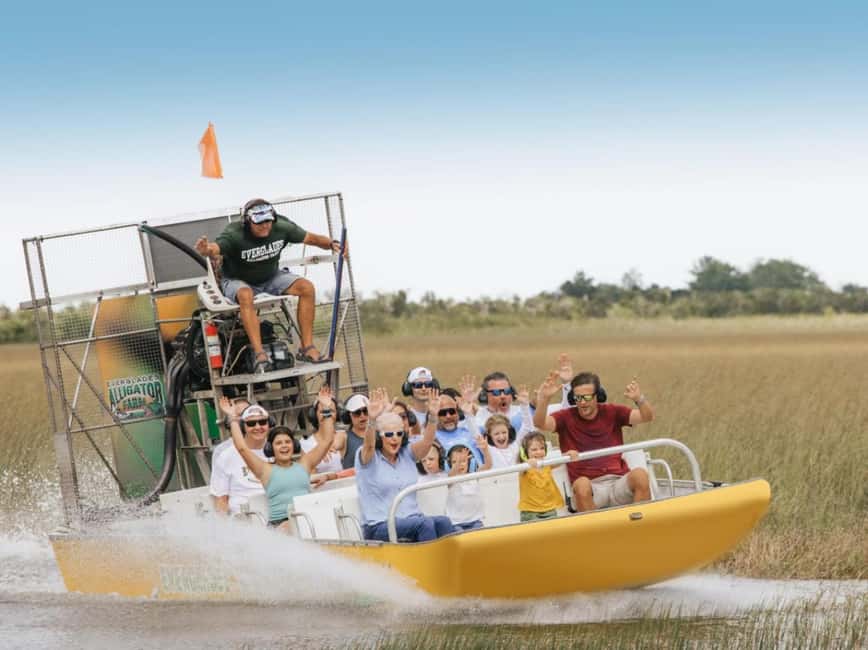 Homestead: Everglades Alligator Farm Entry and Airboat Ride - Why arriving early can improve the visit