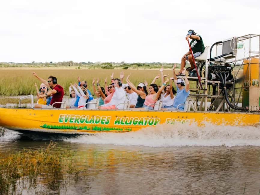 Homestead: Everglades Alligator Farm Entry and Airboat Ride - The handling show has an important ethical consideration