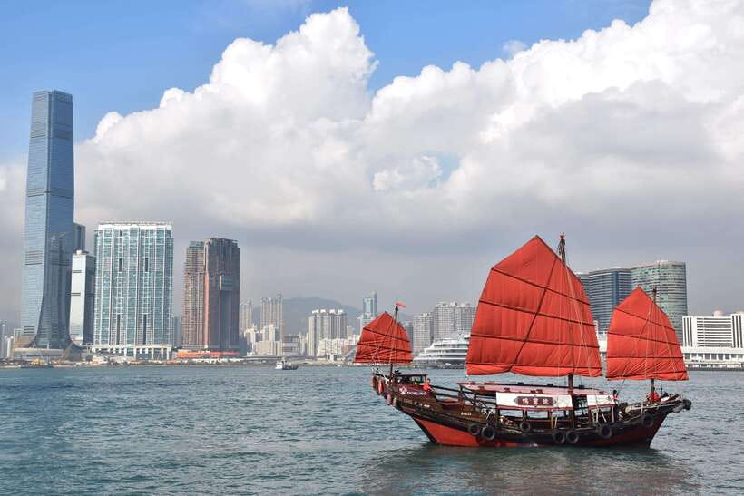 Hong Kong: Dukling, Antique Boat Tour in Victoria Harbour - What happens during the 45-minute sailing