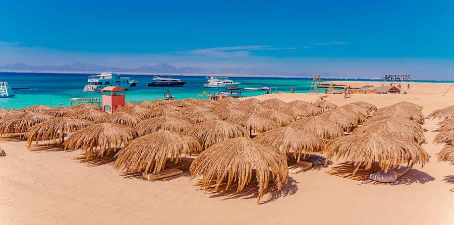 Hurghada: Hula Hula Island Boat Trip with Snorkeling & Lunch - The yacht trip gives you the fuller day