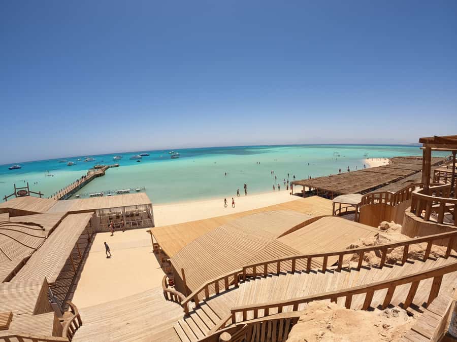Hurghada: Luxury Cruise Trip to Orange Bay with Lunch - Two Red Sea snorkeling stops with help in the water