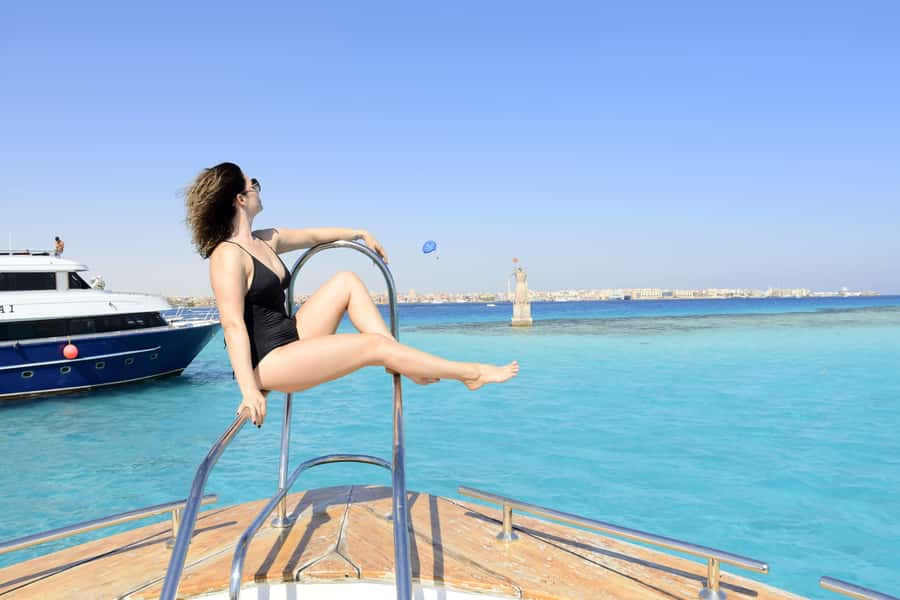 Hurghada: Orange Bay Island Boat Trip w/ Breakfast and Lunch - What the 4.9 rating means in practical terms