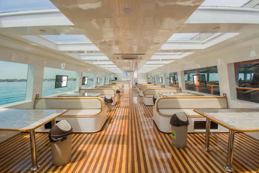 Hurghada: Panoramic Semi-Submarine Cruise with Snorkeling - From hotel pickup to Hurghada Marina