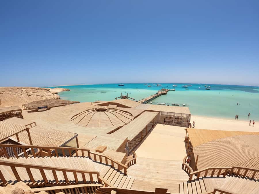 Hurghada: Royal Luxury VIP Cruise to Orange Bay with Lunch - From hotel pickup to the marina