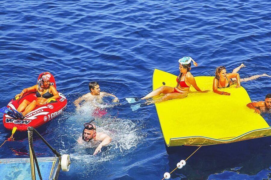 Ibiza: Beach Hopping Cruise w/ Paddleboard, Food, & Drinks - Food and drinks: generous, simple, and practical