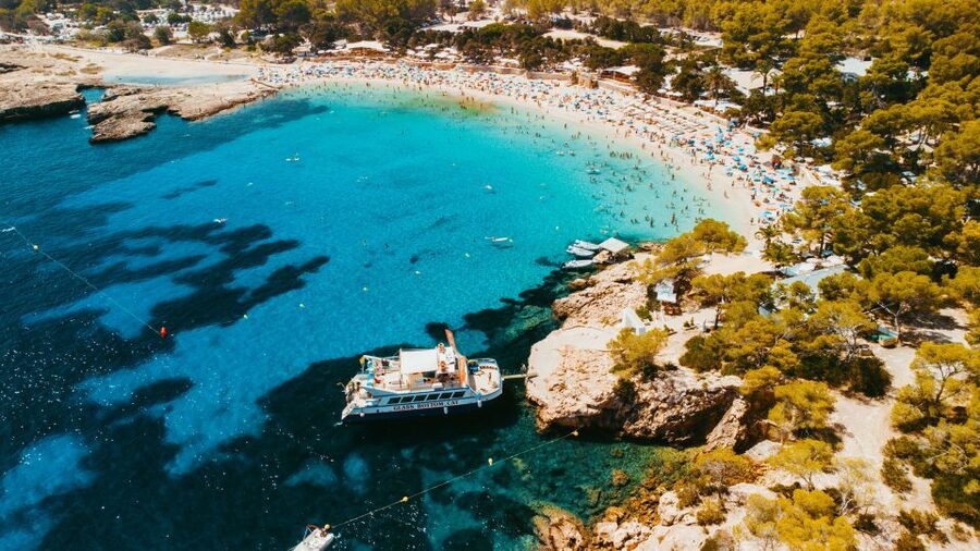 Ibiza: Beach Hopping Cruise w/ Paddleboard, Food, & Drinks - The sunset option changes the mood