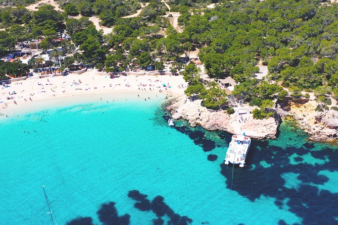 Ibiza Beach Hopping Cruise with Paddleboards, Drinks and Food 6h - Sunset sailing and the Café Mambo finish