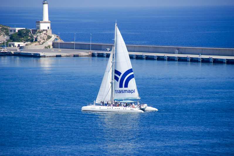 Ibiza: Catamaran Cruise to Formentera with Meal and Drinks - Catamaran comfort and the feel of the boat