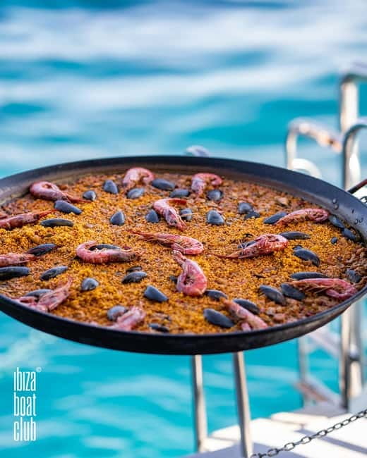 Ibiza: Formentera Sunset Boat Part with Drinks and Food - The return sail, swim stop, and paella