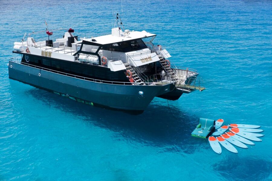Ibiza: Formentera Sunset Boat Part with Drinks and Food - Sun beds, space, and the VIP promise