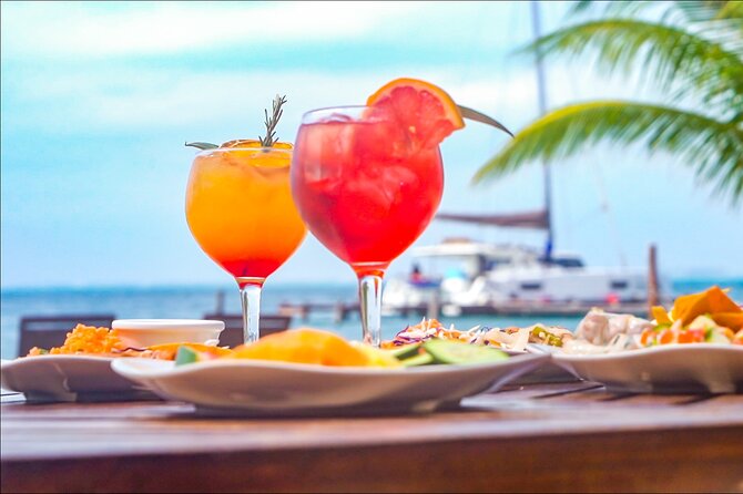 Isla Mujeres Cruise with Beach Club, Snorkel, Lunch and Open Bar - Snorkeling at Arrecife El Meco