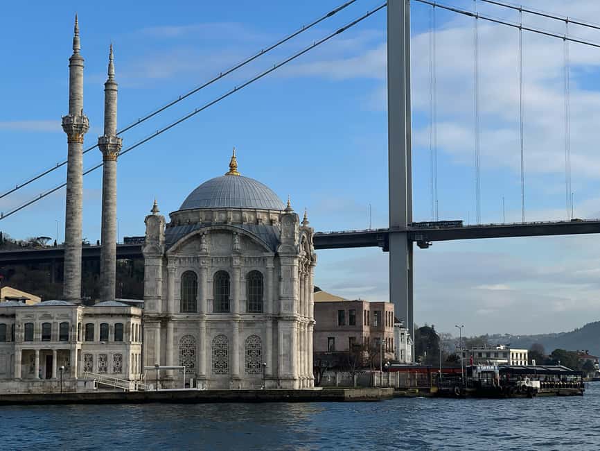 Istanbul Bosphorus: 3-Hour Day Cruise's with Asian Side Stop - Seeing Küçüksu Palace and Kuleli from the water