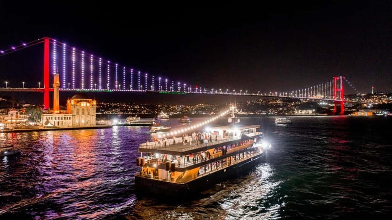 Istanbul: Bosphorus Dinner Cruise with Turkish Night Show - Key points to know before boarding