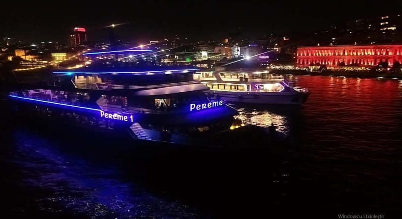 Istanbul: Bosphorus Dinner Cruise with Turkish Night Show - Starting at Kabataş beside Dolmabahçe Palace