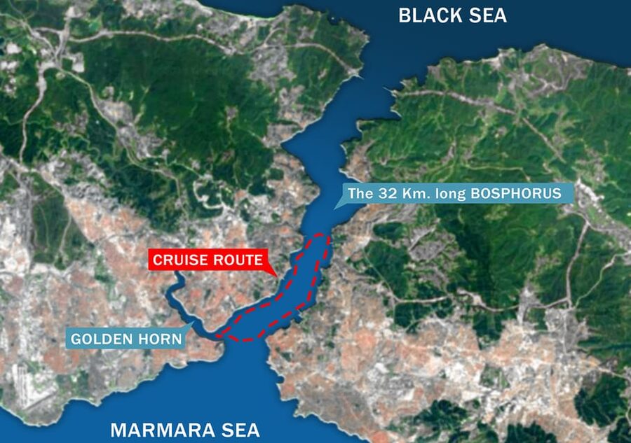 Istanbul: Bosphorus Sightseeing Cruise with Sunset Option - How the audio guide works in real use