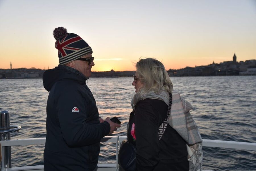 Istanbul: Explore Bosphorous on a Sunset Boat Cruise - Bebek and Rumeli Hisarı mark the northern turn