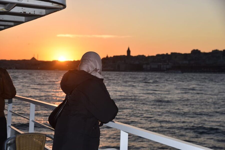 Istanbul: Explore Bosphorous on a Sunset Boat Cruise - From Ahi Çelebi Mosque to the open water