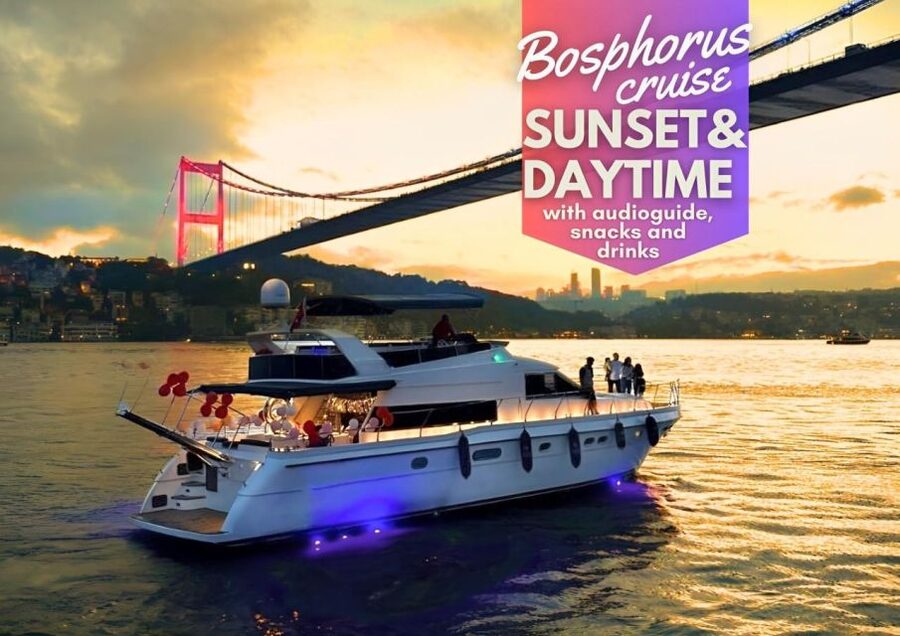Istanbul: Sunset or Day Small-Group Yacht Cruise with Snacks - Dolmabahce Palace and the European shore