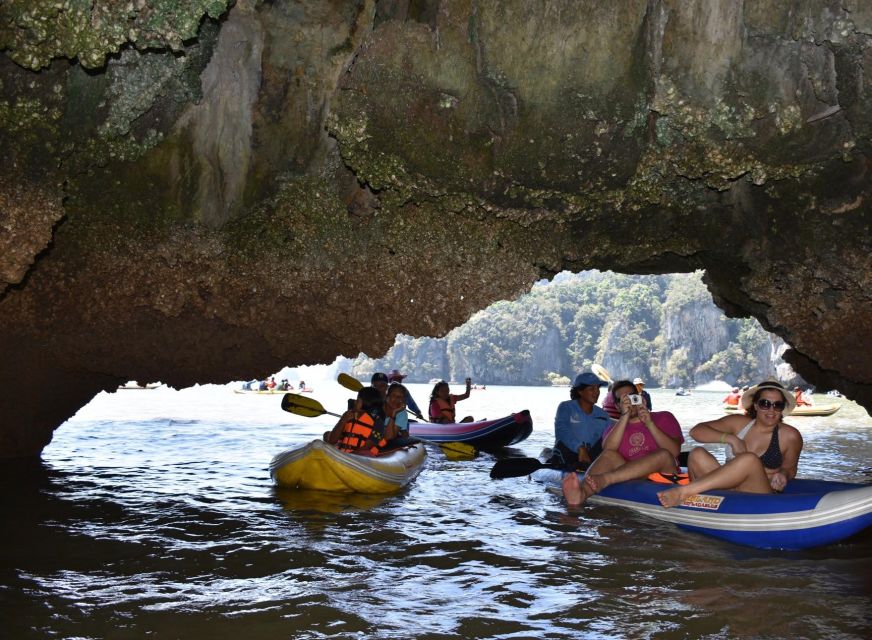 James Bond Island: Sightseeing Tour by Longtail Boat & Kayak - Lunch above the water at Koh Panyee