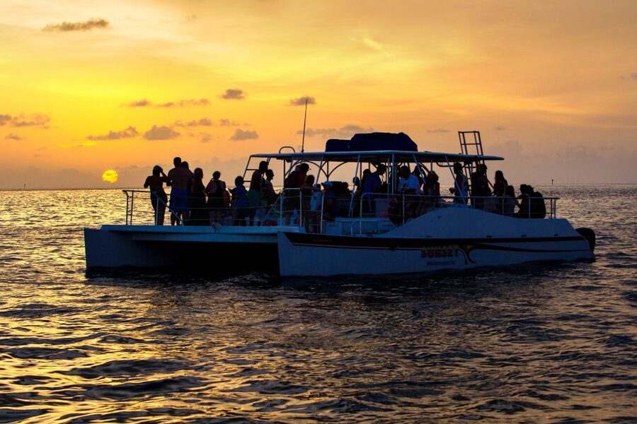 Key West: Dolphin Watching and Snorkeling Sunset Cruise - Watching dolphins near the boat
