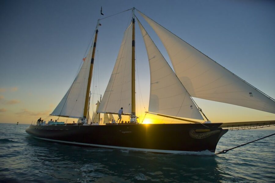 Key West: Schooner Sunset Sail with Food & Drinks - Fort Zachary Taylor, Sand Key Reef, and the harbor view