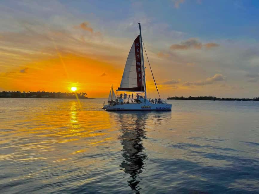 Key West Signature Sunset Cruise with Open Bar, Food & Music - The Two-Hour Route and Sunset Timing