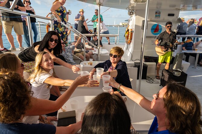 Key West Sunset Sail with Open Bar, Live Music and Hors D'oeuvres - What you actually eat on board