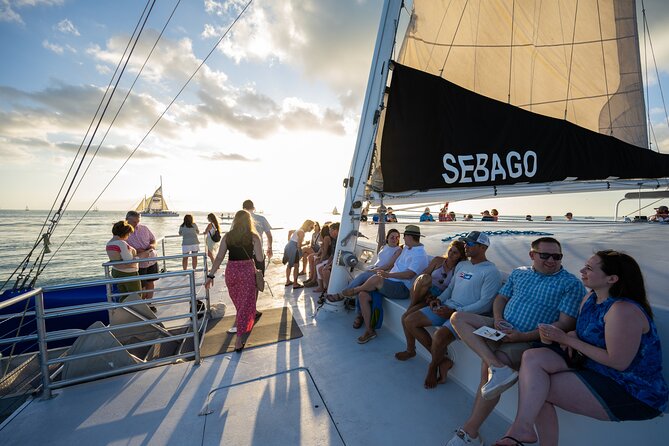Key West Sunset Sail with Open Bar, Live Music and Hors D'oeuvres - From 205 Elizabeth Street to open water