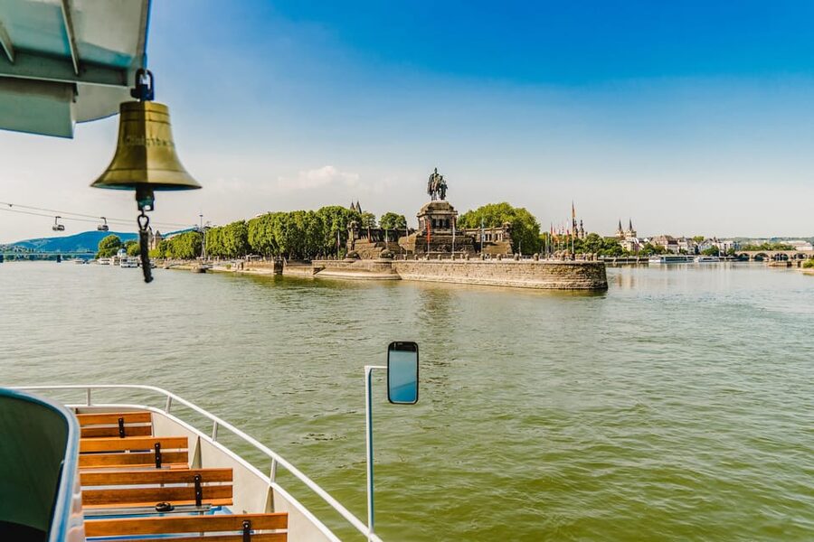 Koblenz: Panoramic Cruise on Moselle River to Winningen - Turning from the Rhine onto the Moselle