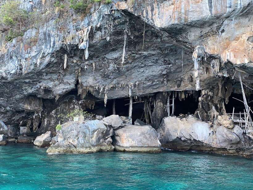 Koh Phi Phi: Maya Bay Private Longtail Boat Tour - Viking Cave is a scenic stop, not a cave tour