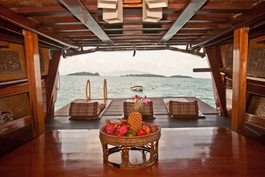 Koh Samui: Koh Phangan Island Full-Day Cruise with Sunset - The sunset return to Koh Samui