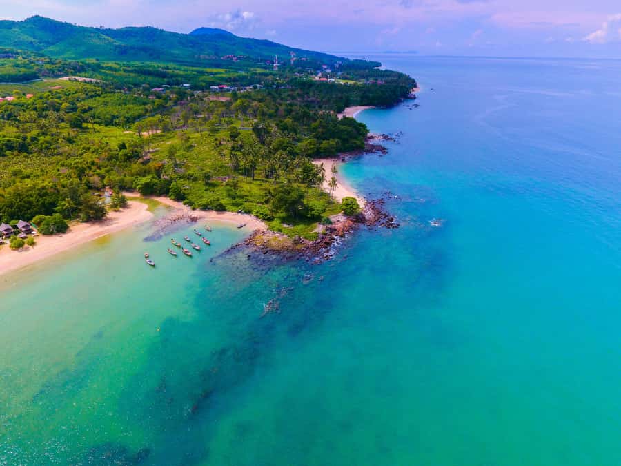 Koh Samui: Koh Phangan Island Full-Day Cruise with Sunset - Morning pickup and the run across the Gulf
