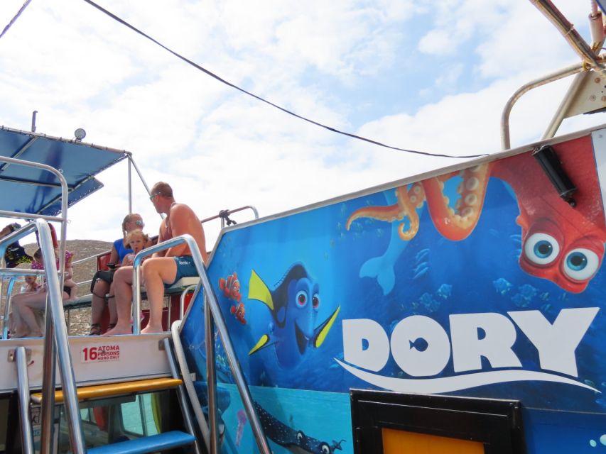 Kos Town: Glass-Bottom Boat Cruise with Swimming Stops - How this compares with a full-day boat excursion