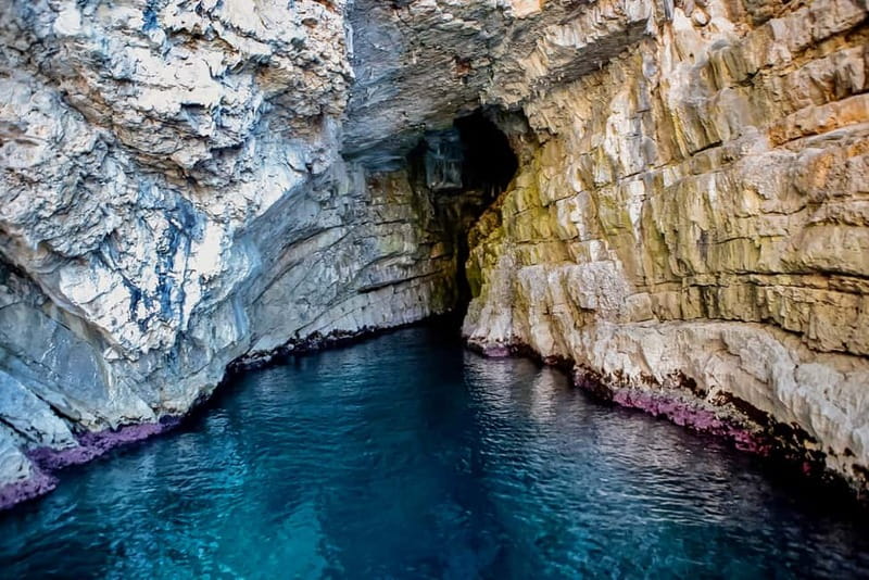 Kotor Bay: Full-Day Catamaran Cruise with Blue Cave Visit - The Blue Cave and open-sea swimming