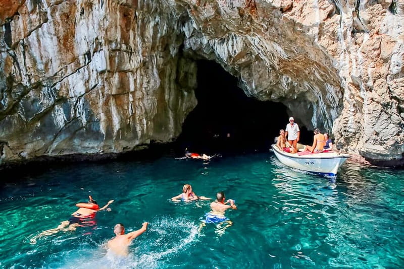 Kotor Bay: Full-Day Catamaran Cruise with Blue Cave Visit - Porto Montenegro for lunch