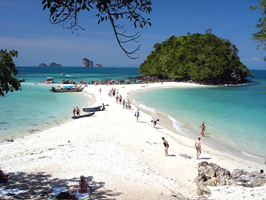 Krabi: 4 Islands Tour by Longtail Boat & Thai Buffet Lunch - The longtail boat pace and group experience
