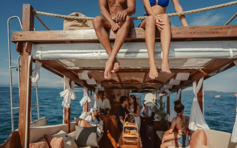 Krabi: 7 Island Tour by Luxury Longtail Boat with Snorkeling - Koh Mor, Puya Bay, and the Seven-Island Question