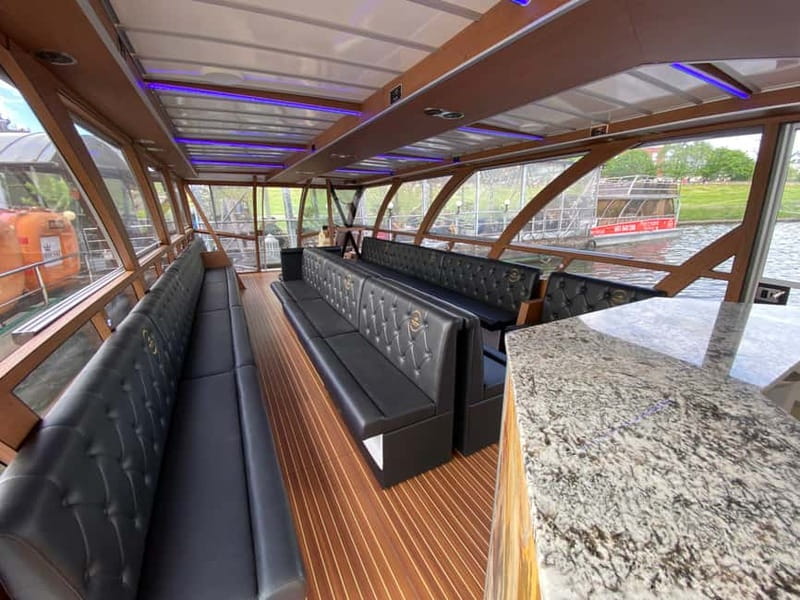 Krakow: Day or Night Vistula River Cruise with Audio Guide - The Church on the Rock and Manggha Centre