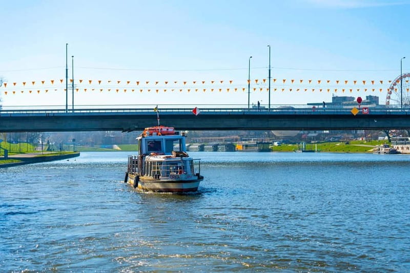Krakow: Vistula River Sightseeing Cruise with Audio Guide - Manggha Centre and the Church on the Rock
