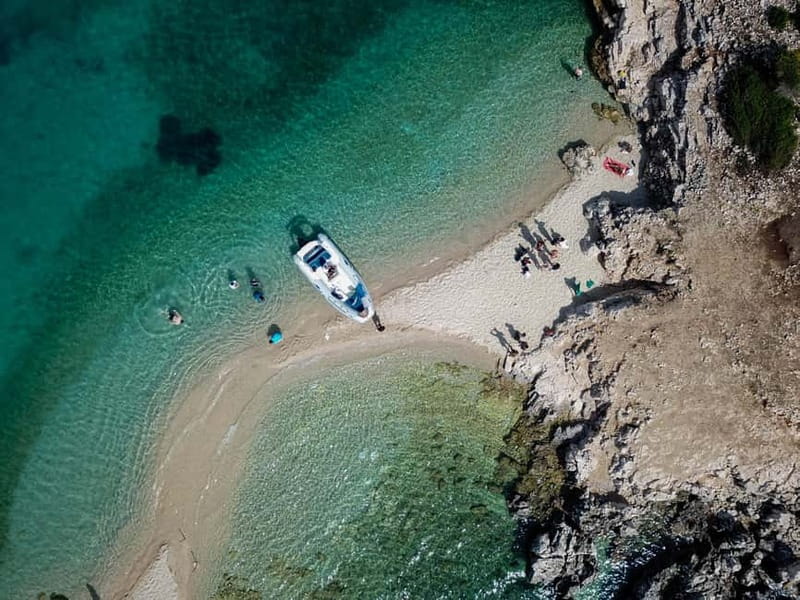 Ksamil: Boat Trip To 5-Islands Of Ksamil & Twin Islands - The speedboat ride from Ksamil