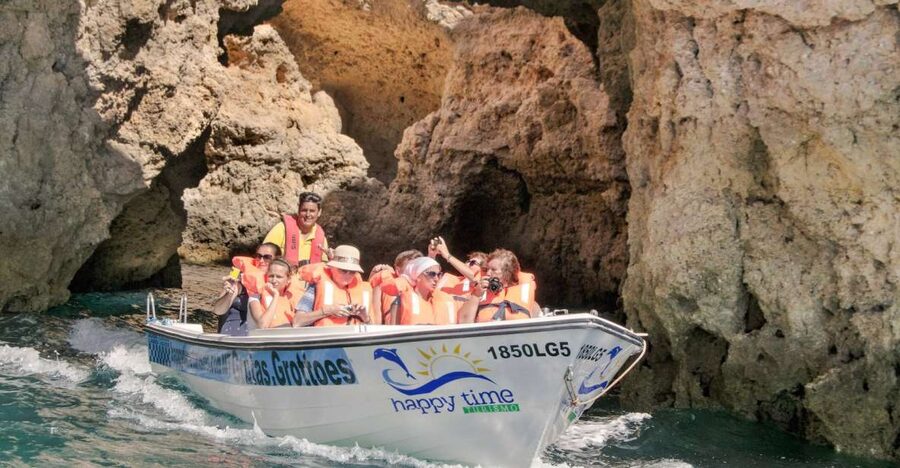 Lagos: Ponta da Piedade Rock Formations Guided Boat Tour - The beaches along the Algarve coast