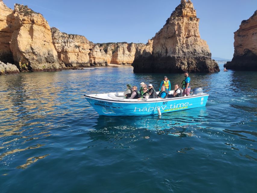 Lagos: Ponta da Piedade Rock Formations Guided Boat Tour - From Lagos Marina to the cliffs