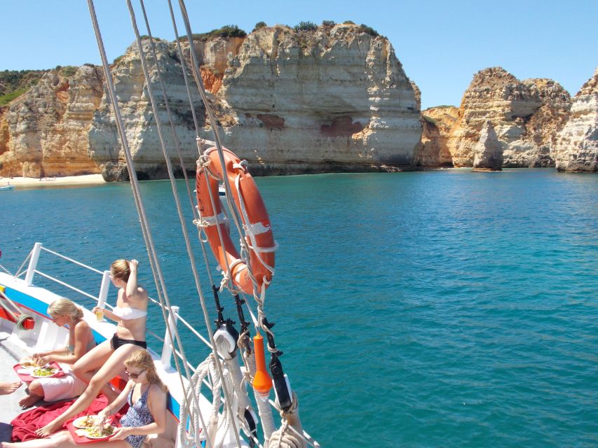 Lagos: Ponta Piedade Sail & Caves Cruise w/Portuguese Tapas - Portuguese tapas and what you pay extra for