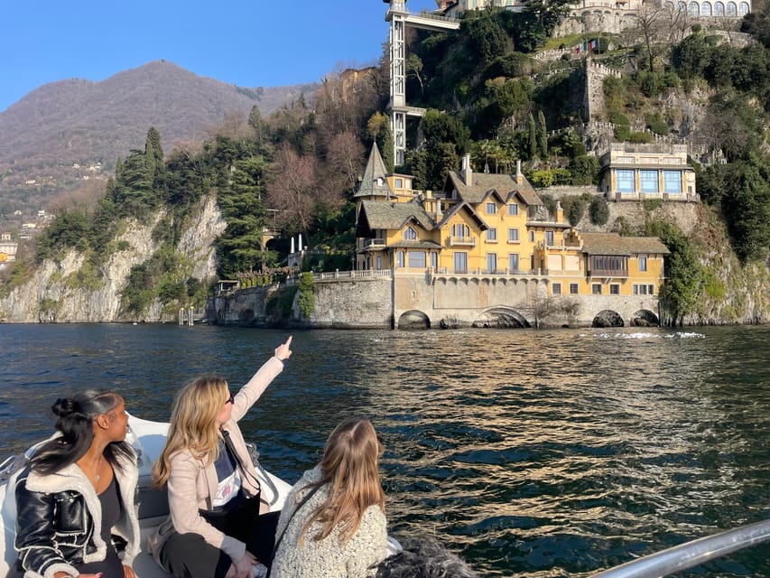 Lake Como: Shared Boat Tour with Prosecco Aperitif - From Sant’Agostino dock to the open lake