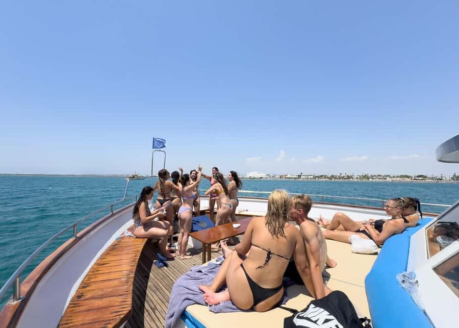 Larnaca Bay Cruise with Snorkeling - The value of $23