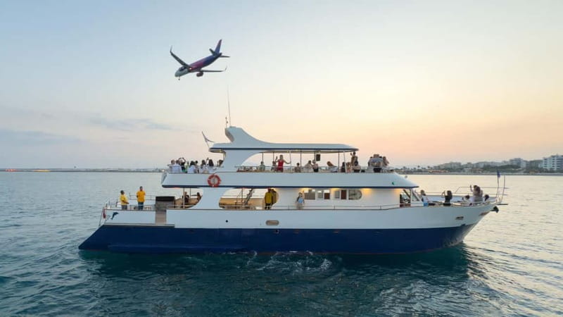 Larnaca: Sunset Cruise with a Glass of Wine - The first stretch along Larnaca’s coast