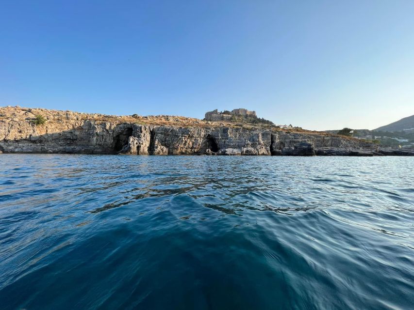 Lindos,Pefkos: All inclusive Swim & Snorkel Boat Cruise - The boat, equipment, and comfort level