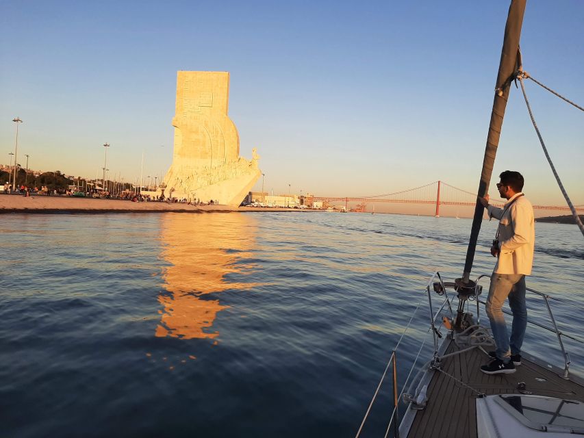 Lisbon: City Skyline Sailboat Cruise with Drink and Snacks - What the two hours feel like onboard