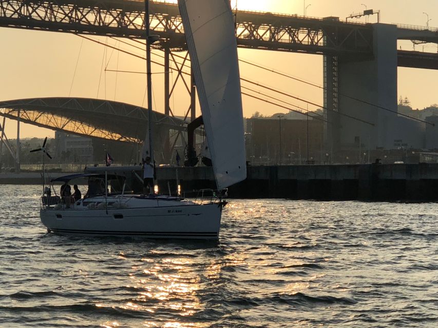 Lisbon: Enjoy a Sunset or Night Tagus River Sailboat Cruise - The Discoveries Monument and Belém Tower