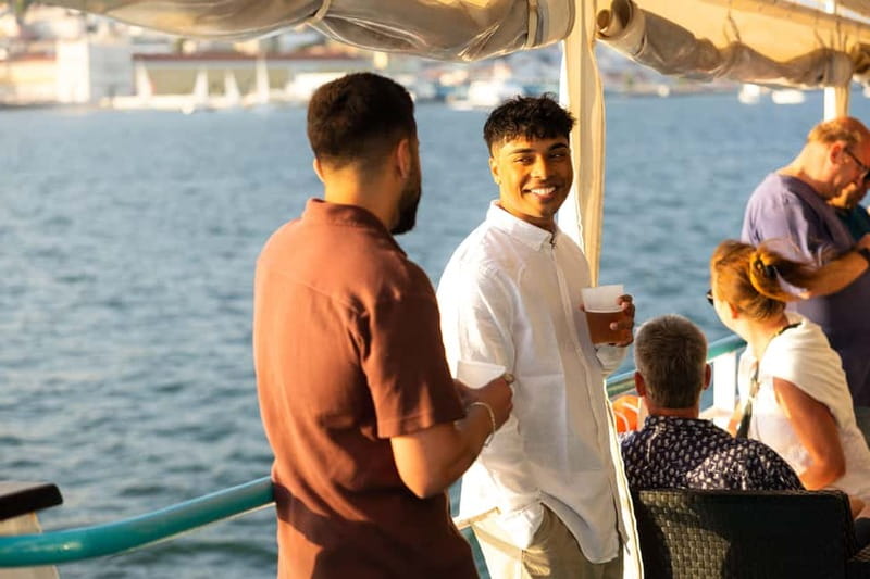 Lisbon: Sunset Boat Tour with Music and Drinks - Belém’s monuments from the water